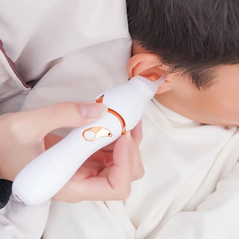 Electric Earwax Vacuum Cleaner and Earpick Set