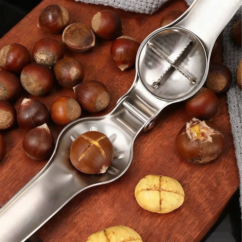 High Quality Stainless Steel Bottle Opener and Cutter Kitchen Gadget Chestnut Tool for Home Use