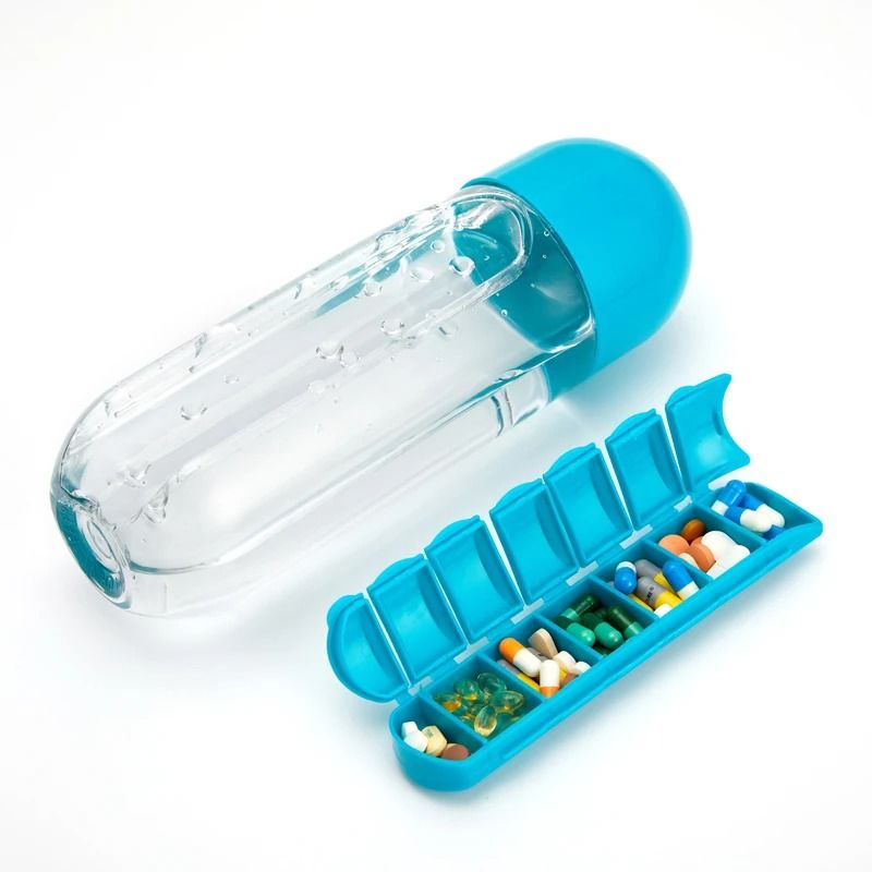 2-in-1 Integrated Hydration and Medication Management Shield