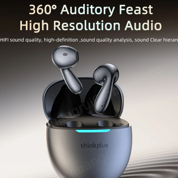 TWS Earphones Bluetooth Noise-Canceling Half In-Ear Headset