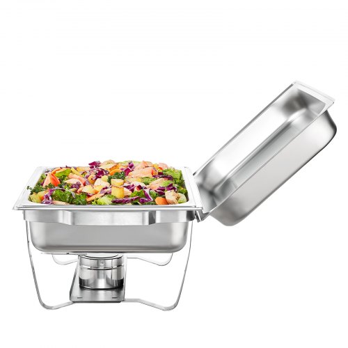 Stainless Steel Chafing Dish Set Qt Buffet Catering Food Warmer