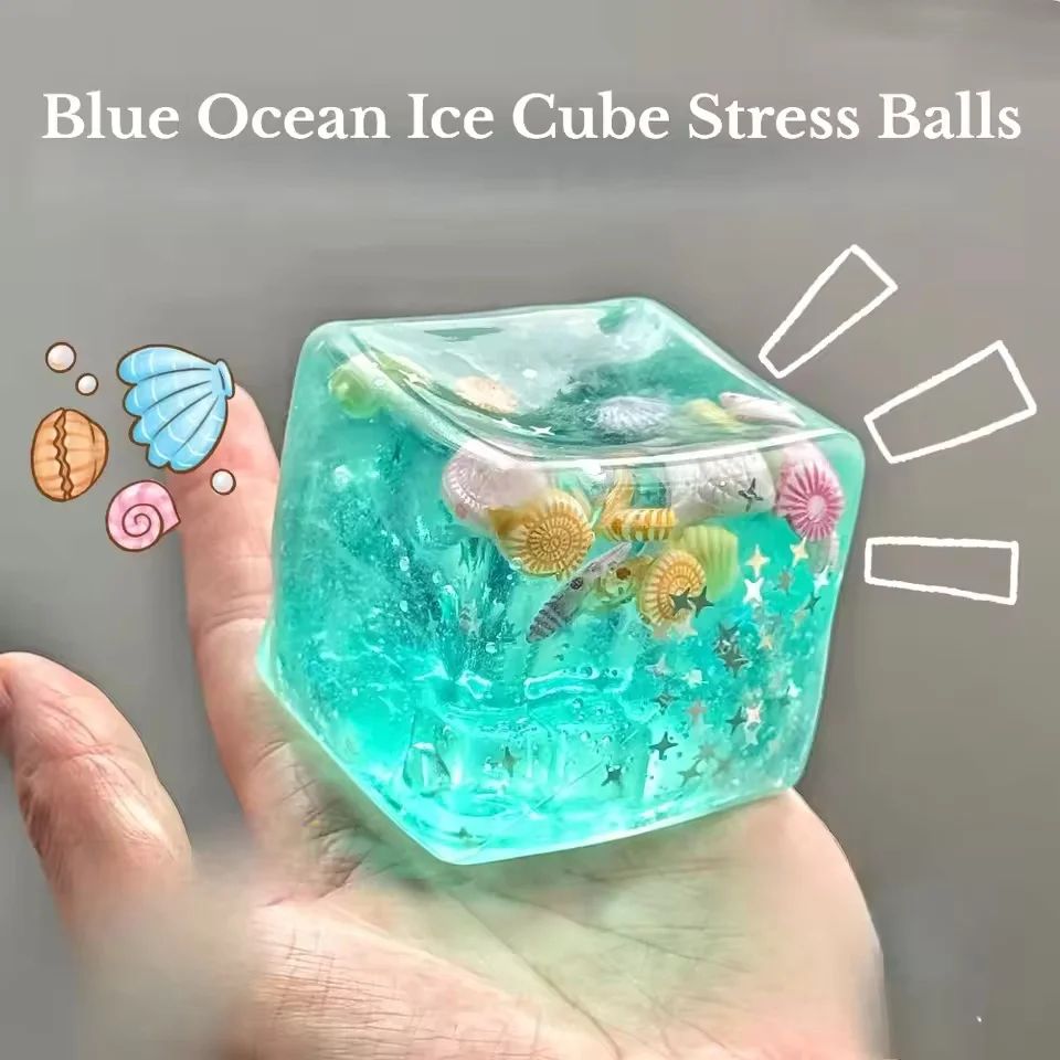 OceanCube Slow Rise Squishy Stress Relief Toy