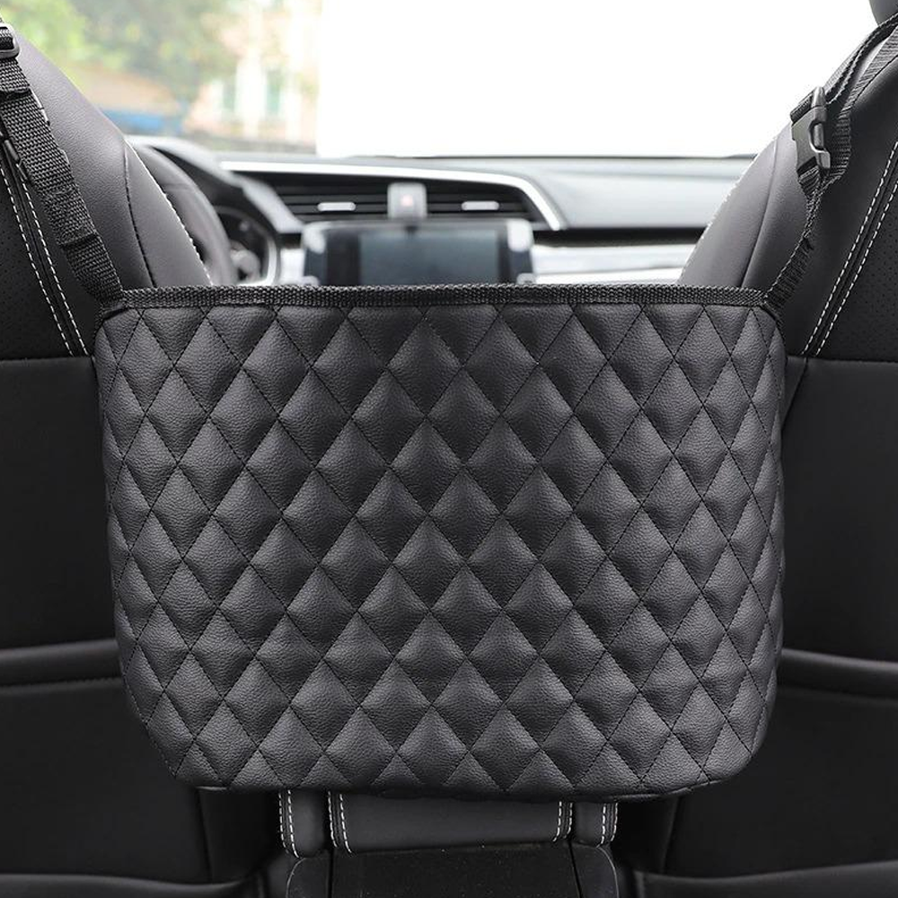 PU Leather Car Handbag Holder