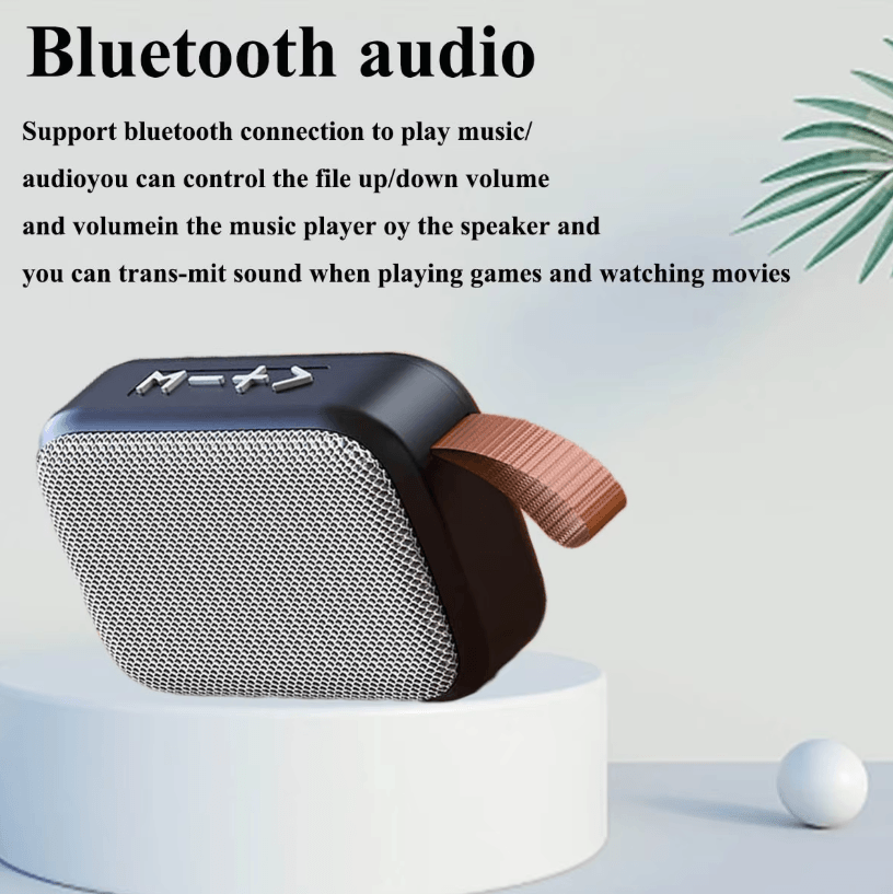 G2 Portable Bluetooth 5.0 Speaker – Outdoor 3D Surround HiFi Wireless Sound Box Mini Loudspeaker
