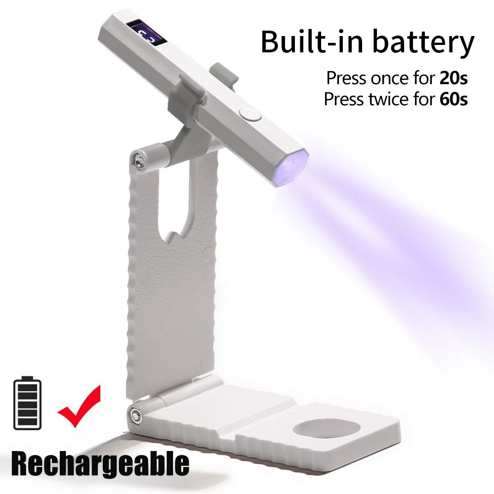 YIKOOLIN Handheld USB Mini UV LED Nail Lamp