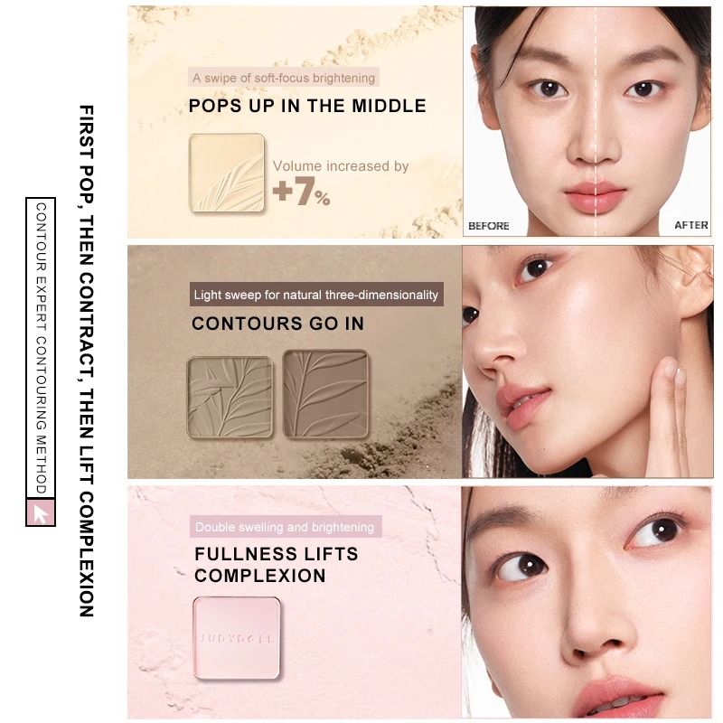 Natural Finish Highlighter and Contour Palette