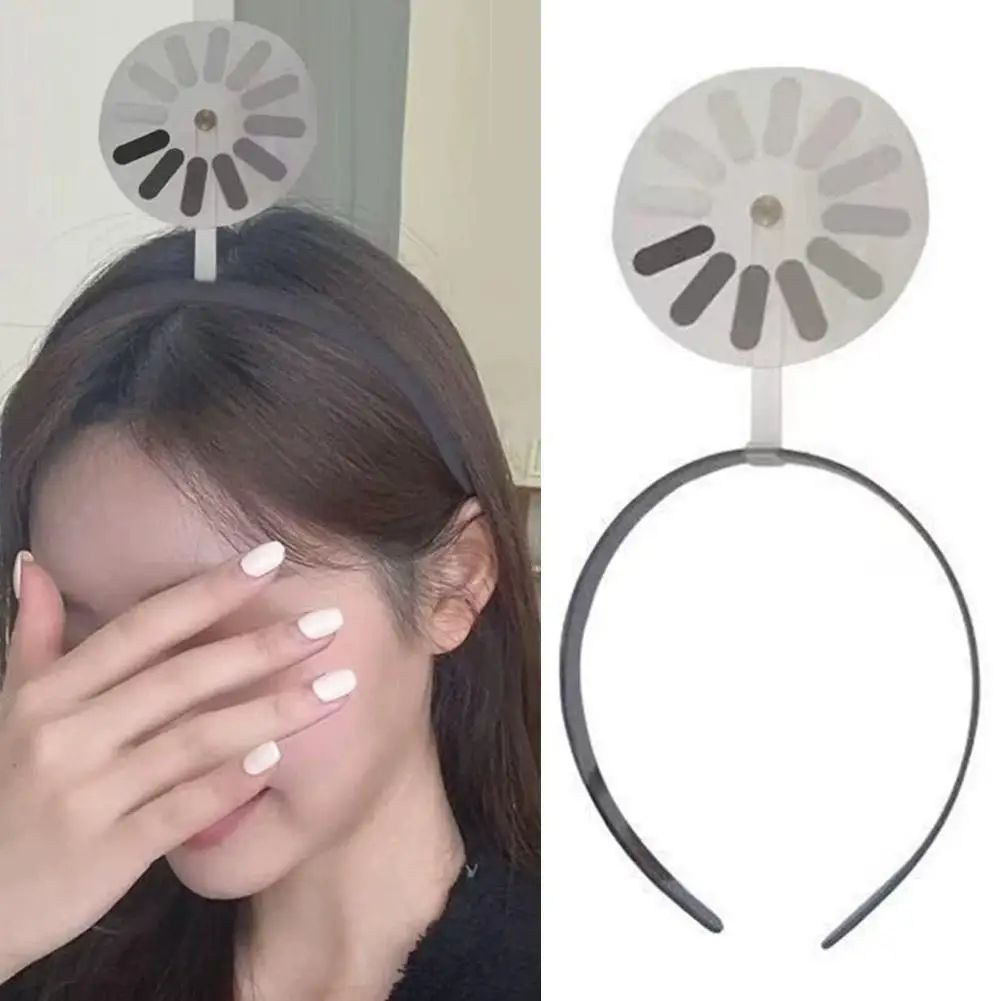 Funny Brain Loading Headband Hair Clip Set