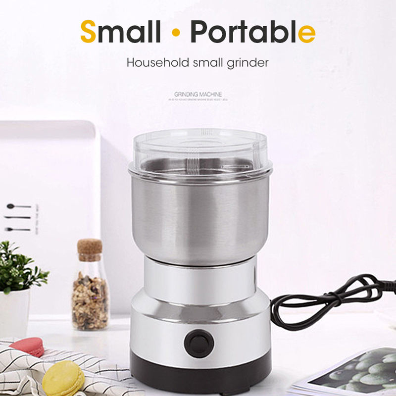 Coffee Grinder, Household Mini Electric Grinder, Ultrafine Baby Food Pulverizer, Grain Mill Spice Pepper Grinder