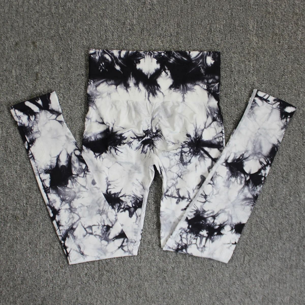 Women's Seamless Tie-Dye Yoga Leggings