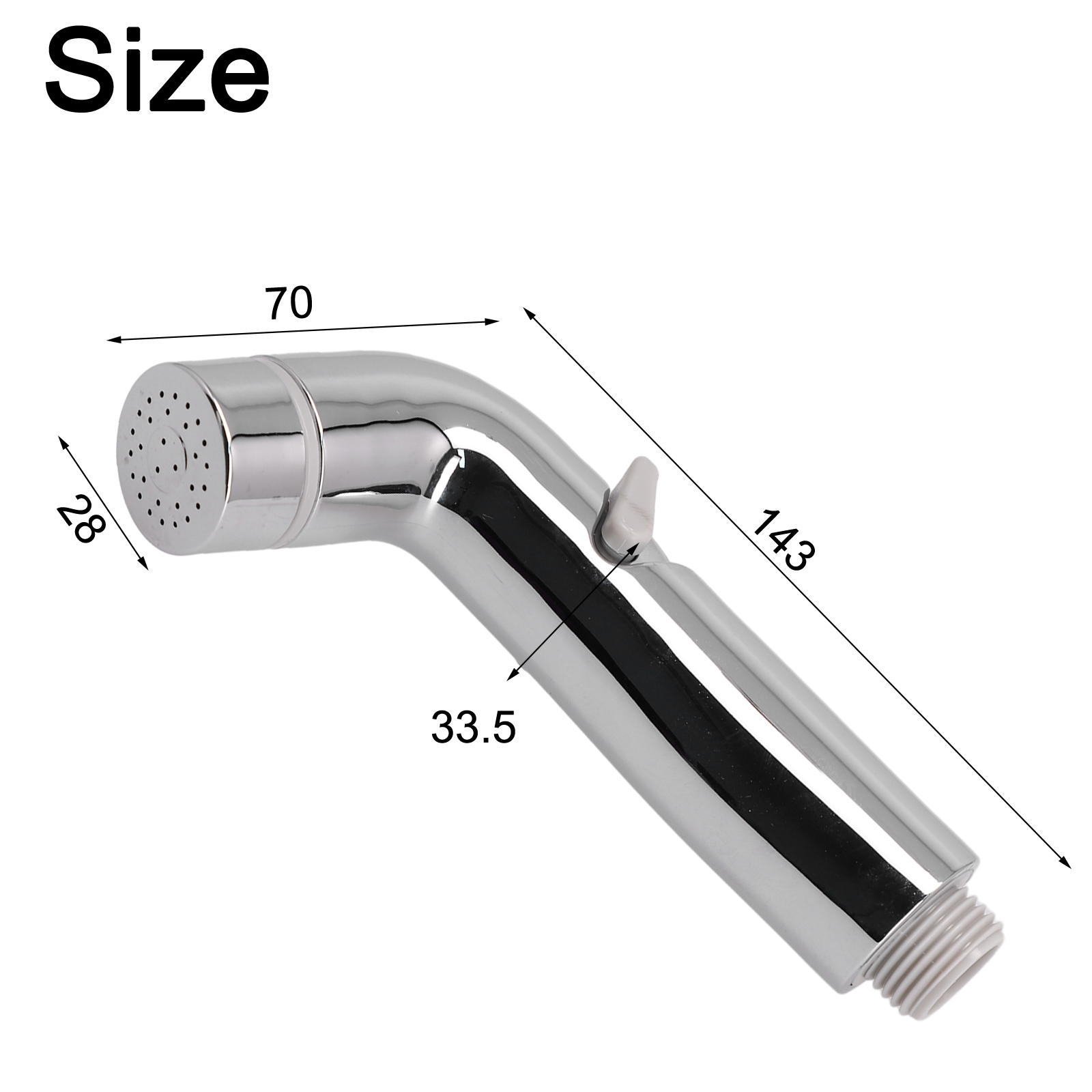 Adjustable Bidet Sprayer Handheld Toilet Spray Nozzle Bathroom Hygiene Shower