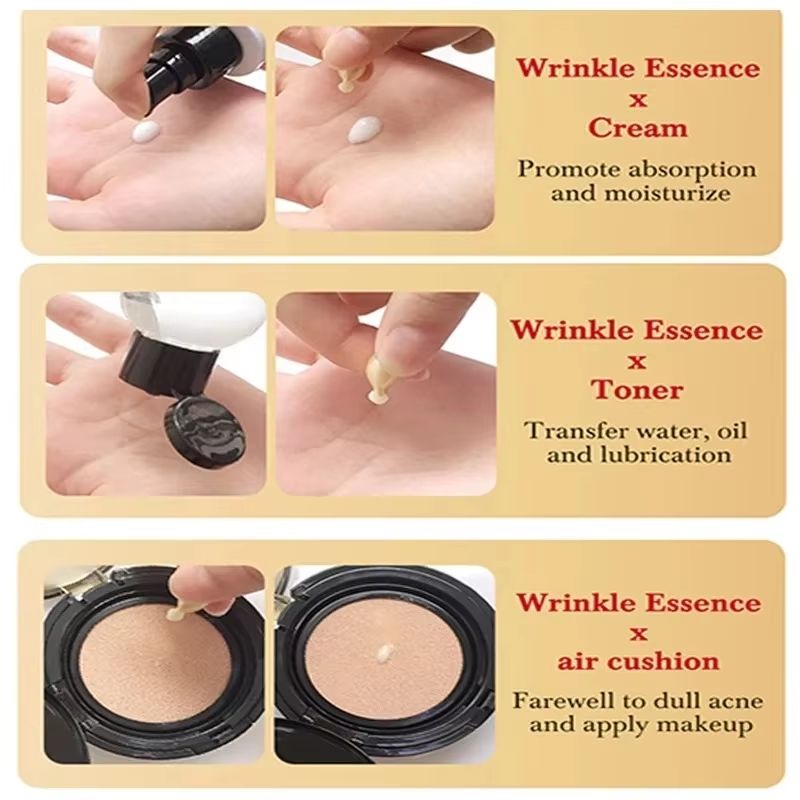 Placenta Brightening Facial Serum Anti Acne Dark Spot Repair and Firming Skin Serum
