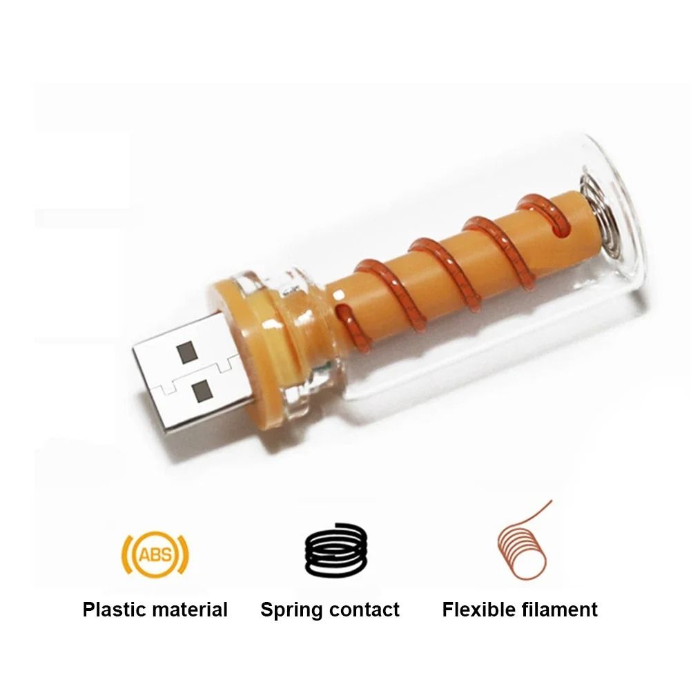 Car USB Night Light Touch Control LED Filament Lamp