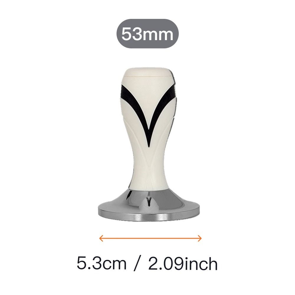 Constant Pressure Espresso Coffee Tamper With Flat Base