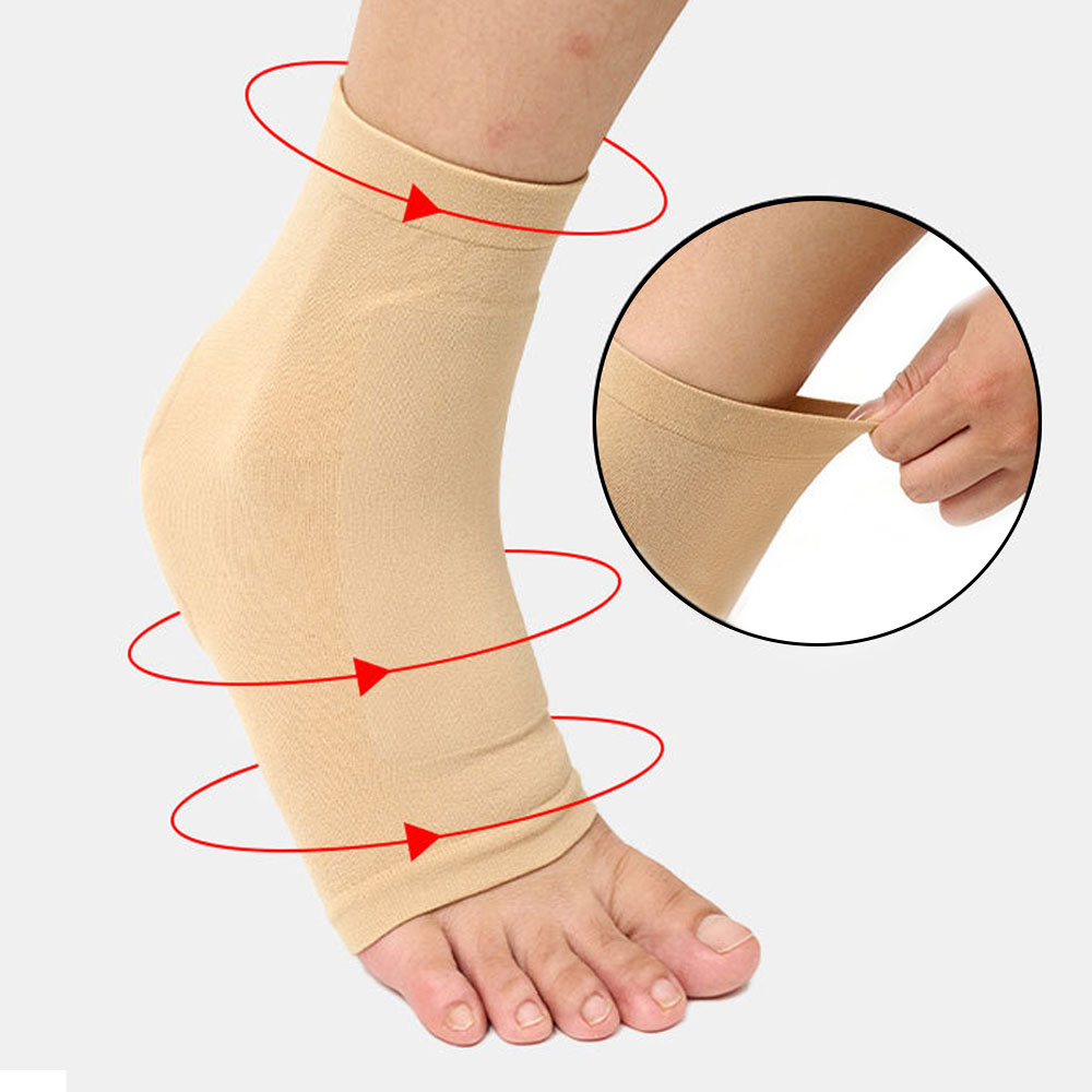 Gel Pads for Ice Skating Protection Socks Achilles Tendon, Shin, Heel & Malleolar Support