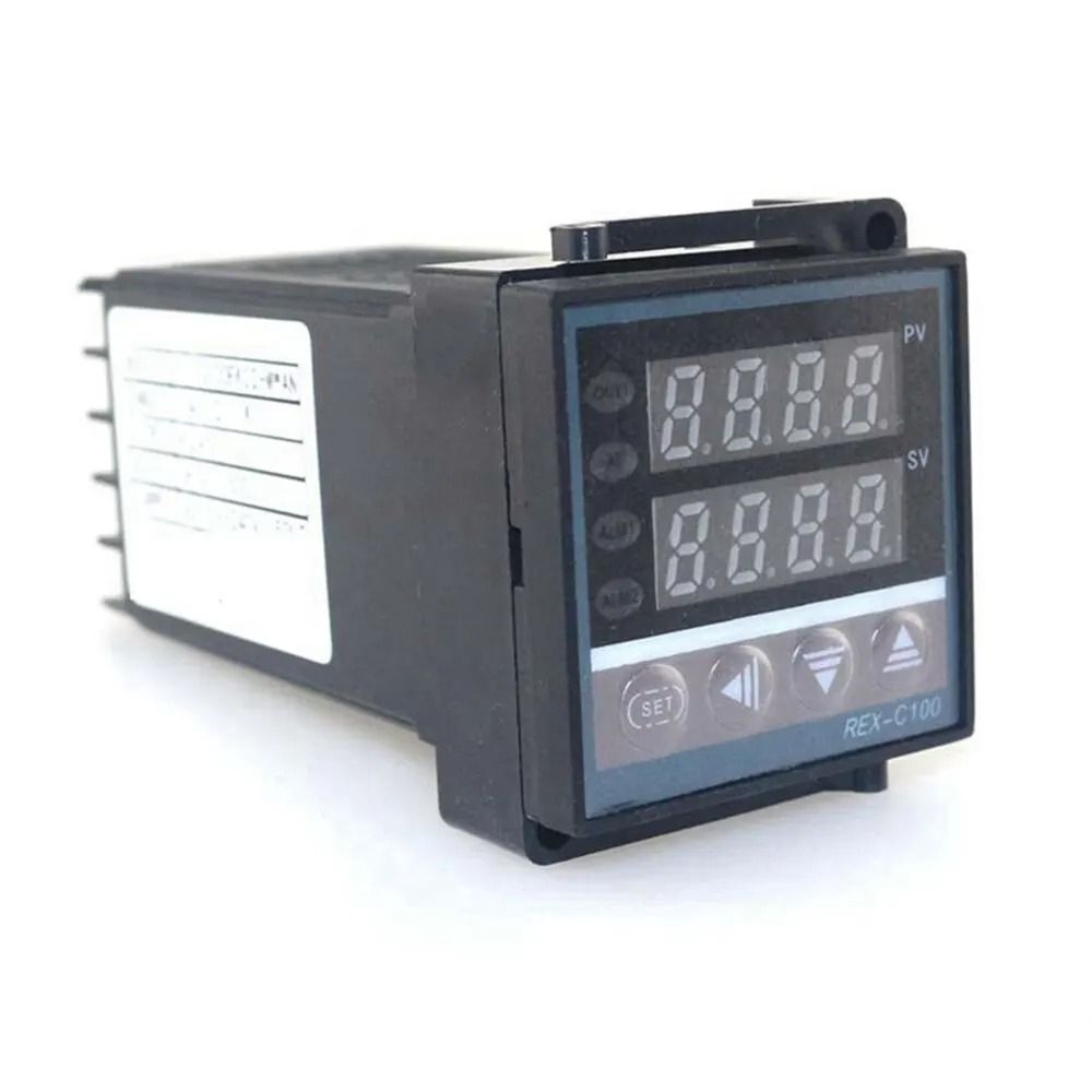 Digital PID Temperature Controller with SSR Output and K Thermocouple Probe