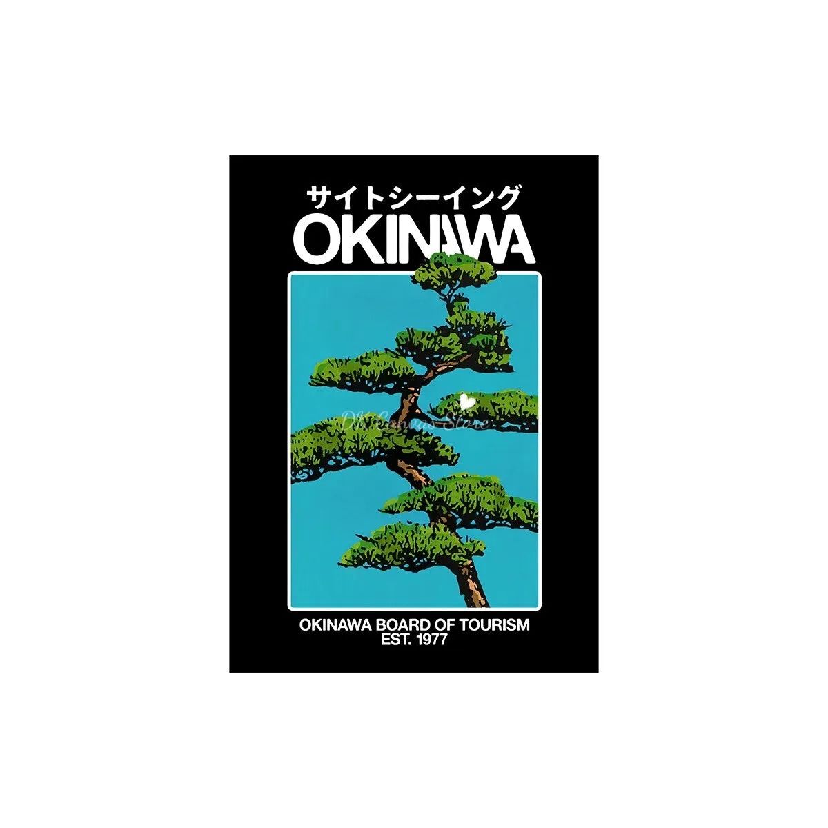 Okinawan Narrative Canvas – High-Definition Japandi Architectural Art