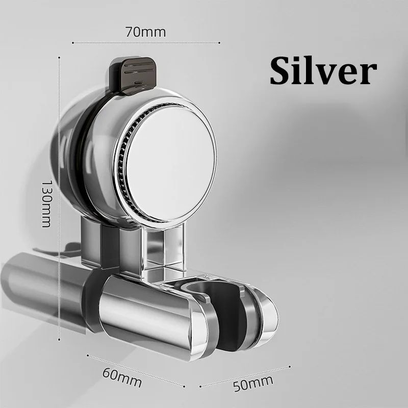 Adjustable Shower Head Holder Suction Cup Wall Mount Bracket