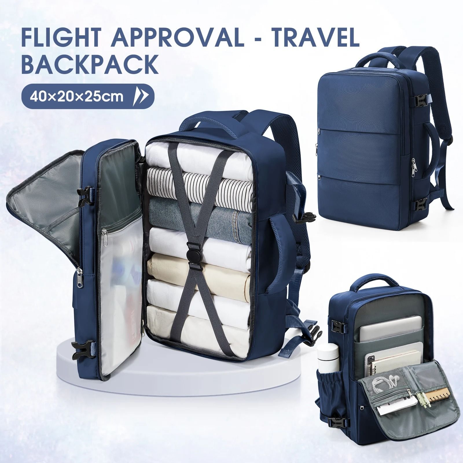 Waterproof Travel Laptop Backpack