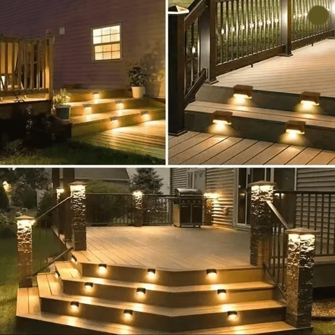 SolarGlow Outdoor Step and Deck Light