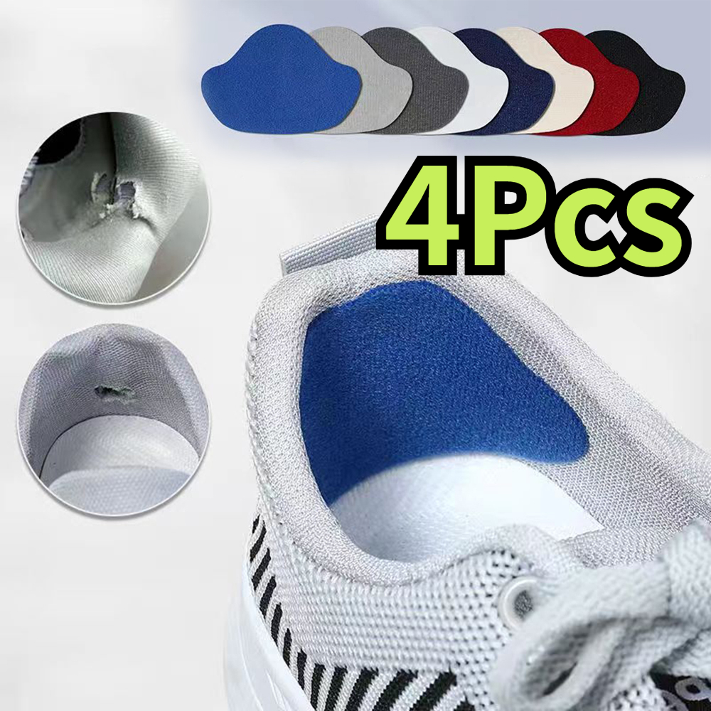 Sports Shoes Repair Stickers Suede Heel Protector Anti-Wear Repair Holes Self-Adhesive Insoles Pad Foot Care