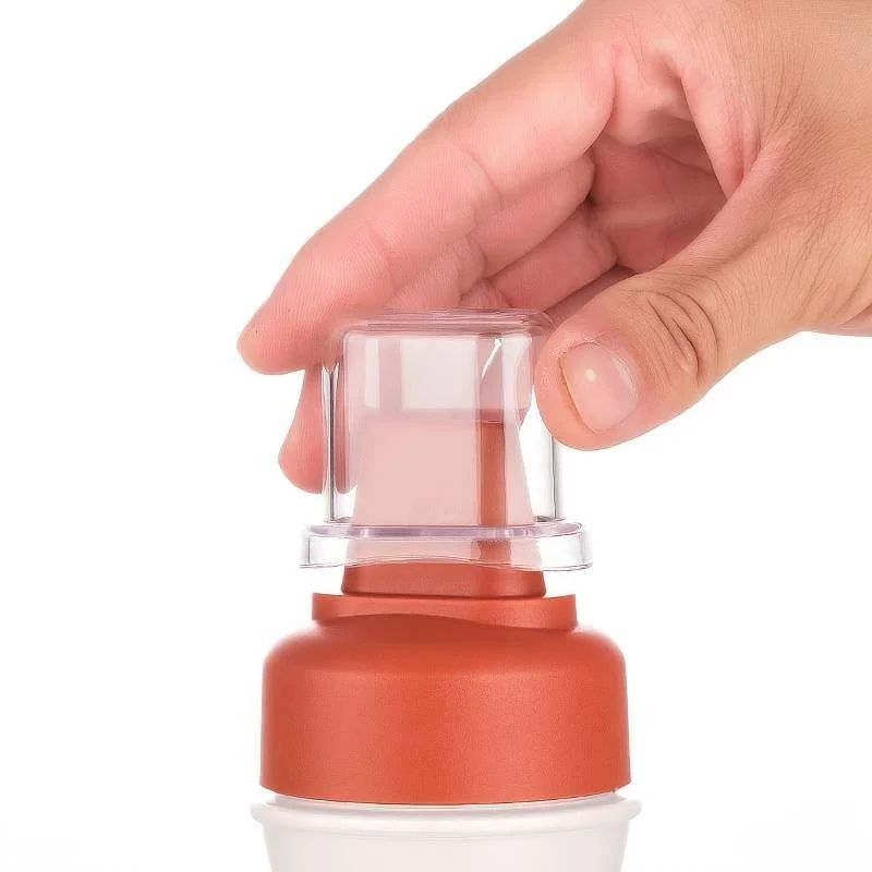 Leak-Proof Squeeze Sauce Bottle Set – Refillable Condiment Dispenser for Ketchup, Salad Dressing, Honey & Mo