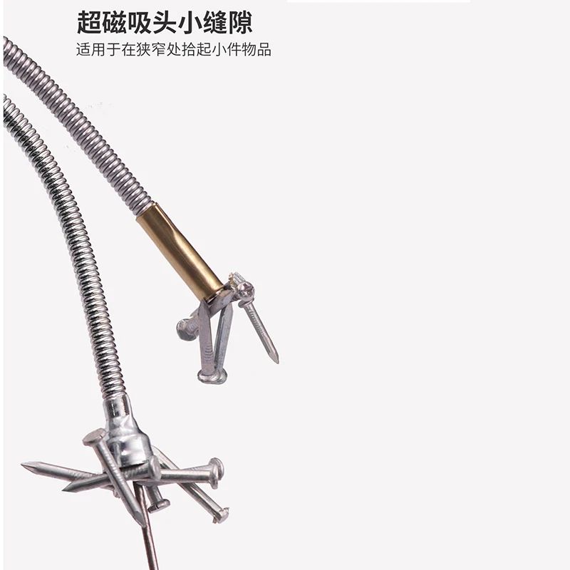 Foldable Magnetic Pickup Tool with Extendable Rod – Handy Telescopic Magnet Stick for Tight Spaces