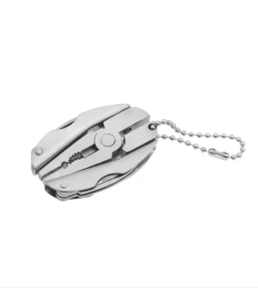 Portable Stainless Steel Multi Tool Pliers Keychain Compact EDC Outdoor Survival Multitoo