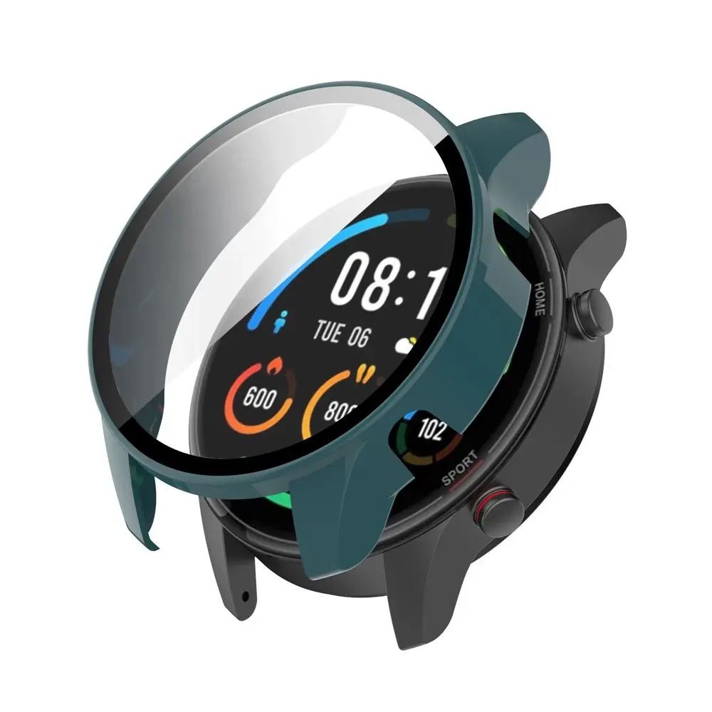 Full PC Protective Watch Case – Integrated Tempered Glass Shield – High-Yield Wearable Interaction Hub