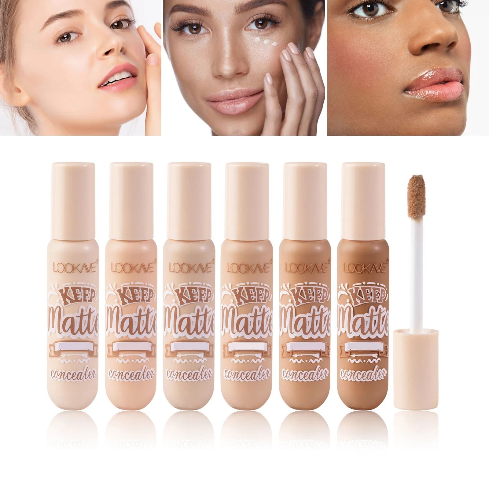 Moisturizing Full Coverage Liquid Concealer Stick Foundation