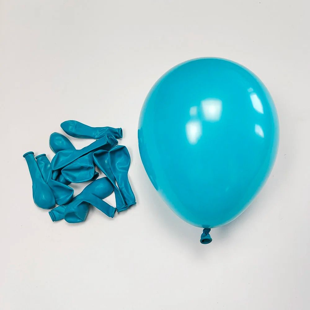10-Piece 10-Inch Metallic Chrome Latex Balloons