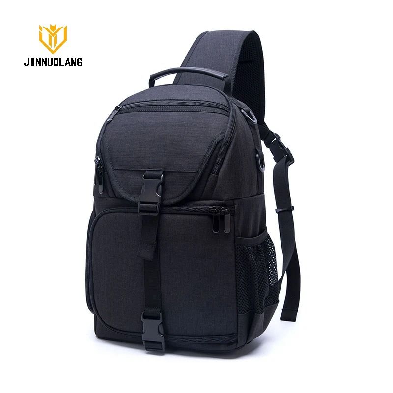 JINNUOLANG Waterproof Single Shoulder Camera Sling Backpack for DSLR and Mirrorless