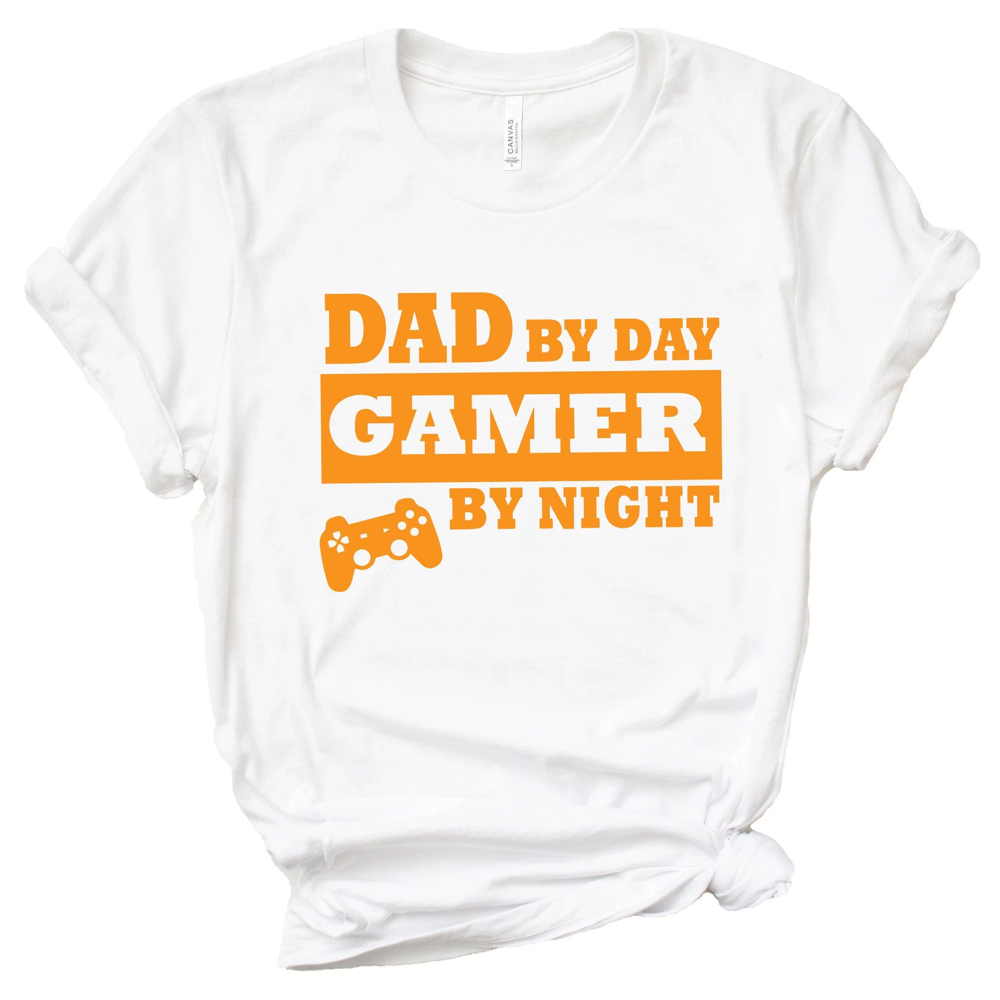 Dad by Day, Gamer by Night Shirt,Gift for Grandpa Shirt,New Dad Shirt,Dad Shirt,Daddy Shirt,Father's Day Shirt,Best Dad