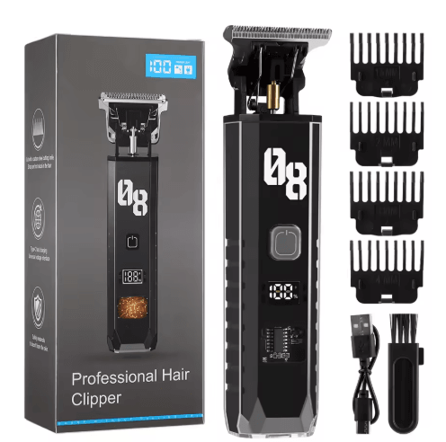 Professional Electric Hair Clipper for Men – Precision Beard & Hair Trimming Machine