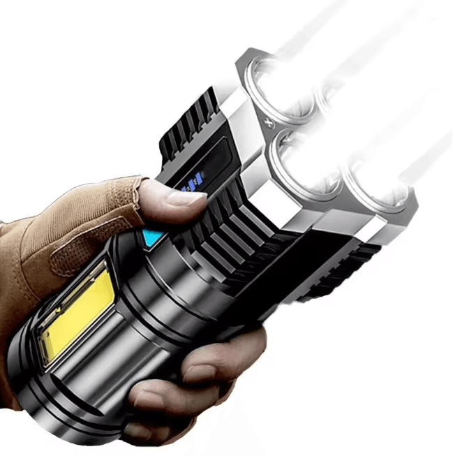 Mini Rechargeable LED Flashlight High Lumens Portable Torch for Outdoor and Emergency Use
