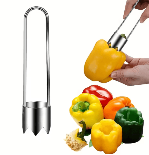Stainless Steel Apple Corer Tool Set – Easy Fruit & Vegetable Core Remover (1–3pcs)