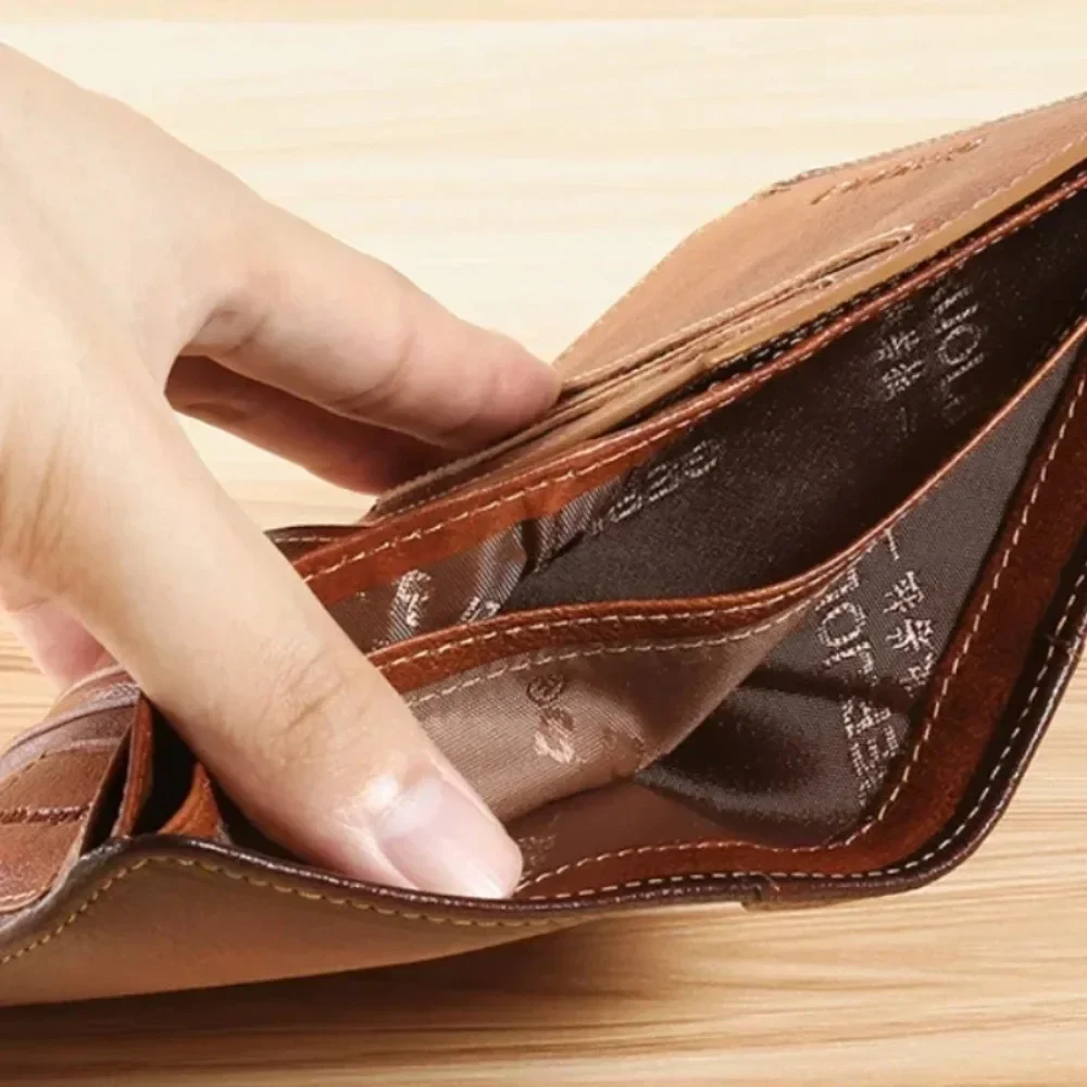 Premium RFID Trifold Wallet for Men, Secure, Slim & Stylish