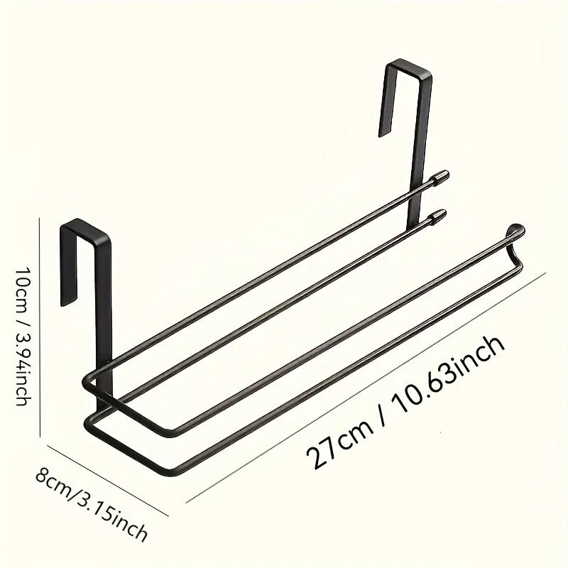 Stainless Steel Under-Cabinet Paper Towel Holder