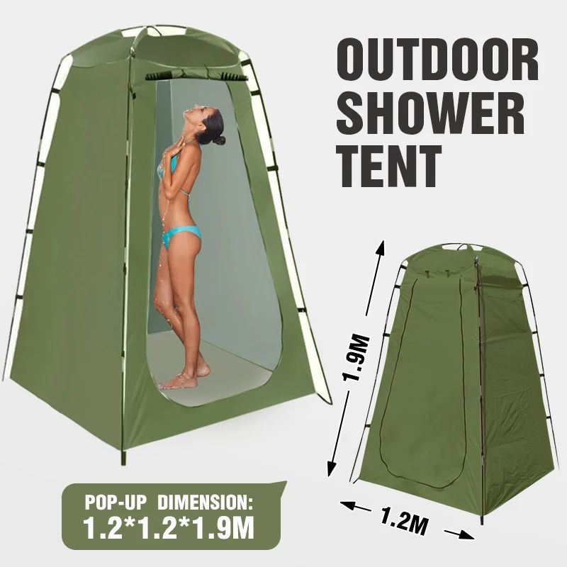 Westtune Portable Waterproof Privacy Shower Tent Outdoor Changing Shelter