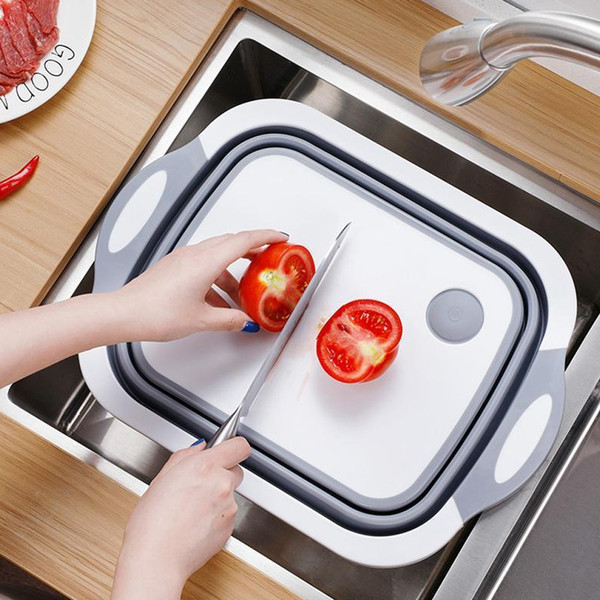 Collapsible Sink With Drain