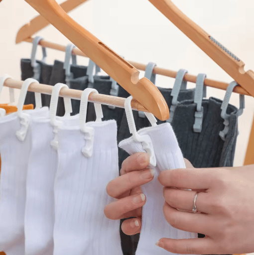 Plastic Clothes Pins for Drying 10 50PCS Laundry Clips for Socks Underwear and Garments