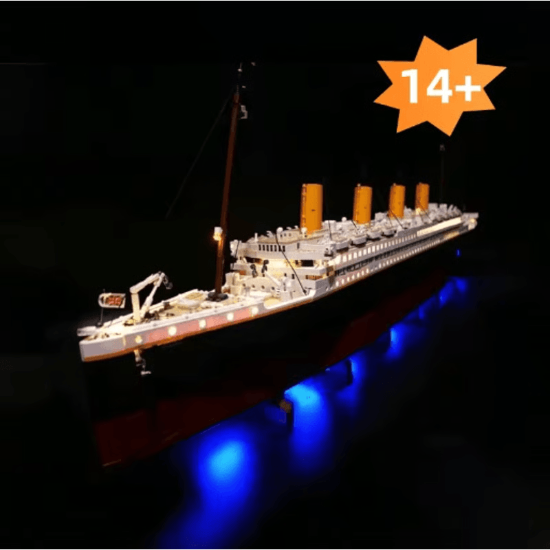 Titanic Cruise Ship Building Blocks Kit With 9090 Pieces for Adults & Collectors