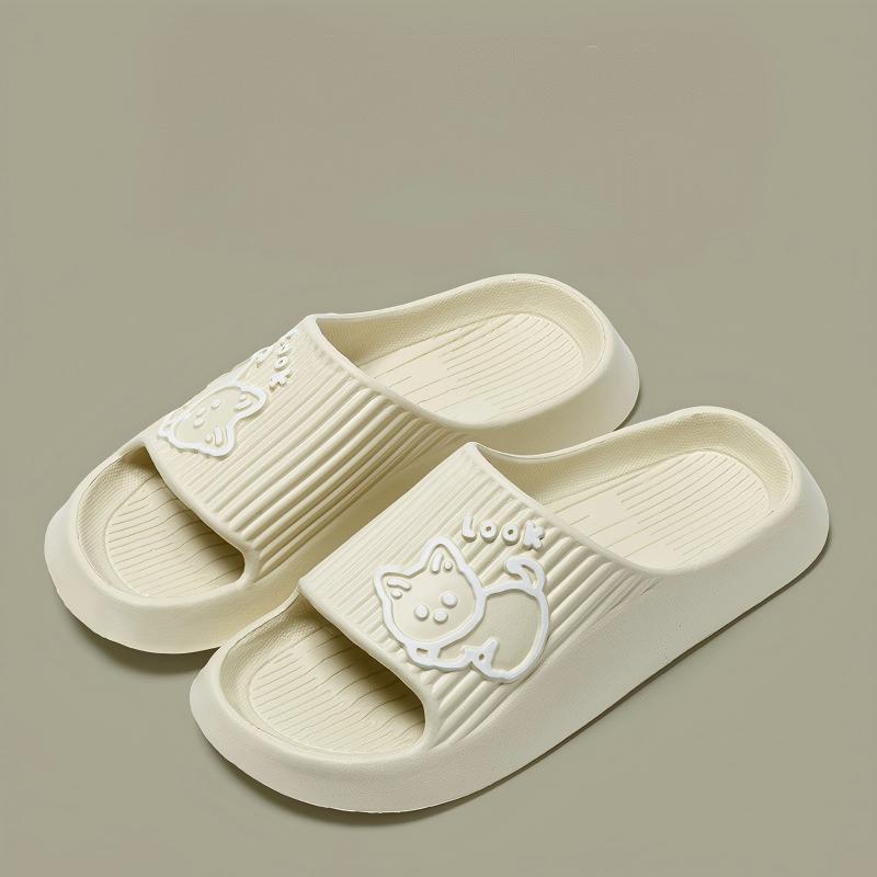 Non-Slip Women's Slippers, Thick-Soled Sandal Slippers, Bathroom Bathing, Summer Outer Wear