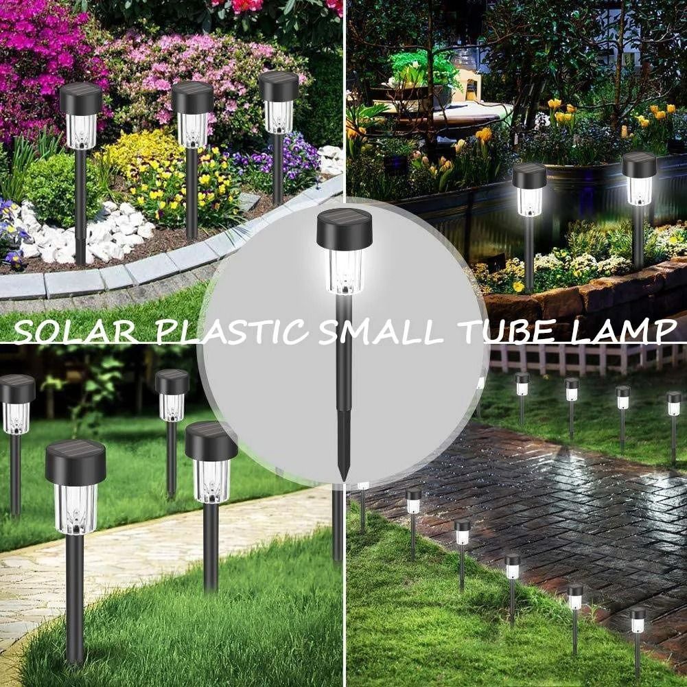 Solar Tube Pathway Lights Set