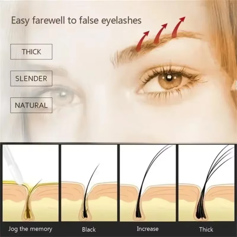 Eyebrow Growth Serum, Fast Eyelash Hair Growth, Anti Hair Loss Solution, Prevent Baldness, Fuller Thicker Eyebrows
