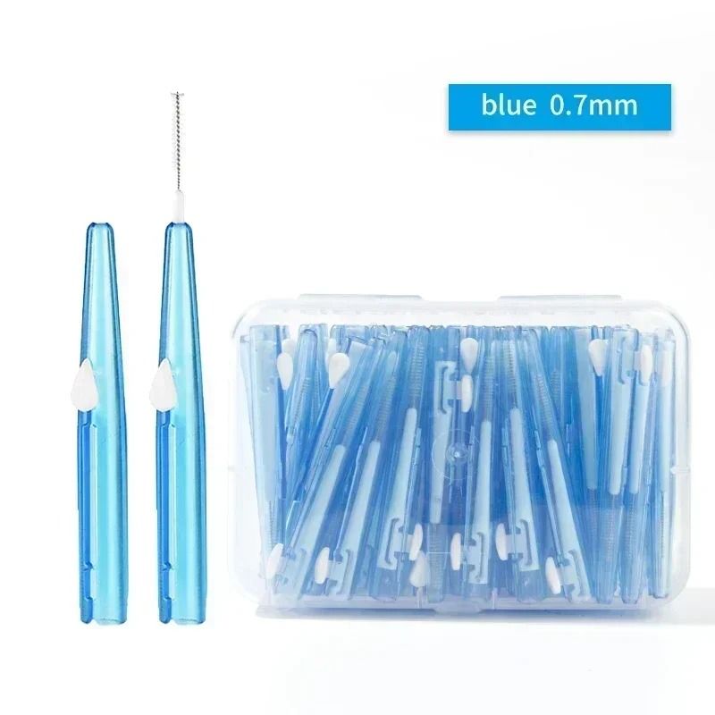 Curved Interdental Cleaning Brush Set – 20 Piece Dental Care Kit