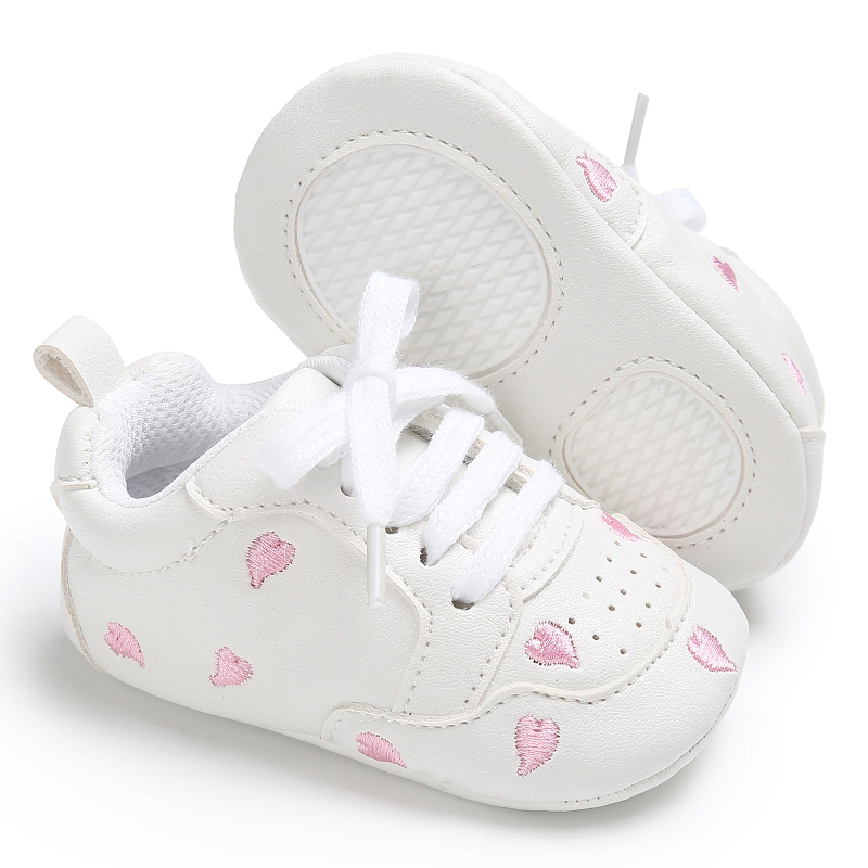 Cute Soft Sole Baby Shoes, Infant First Walker Sneakers, Toddler Crib Shoes