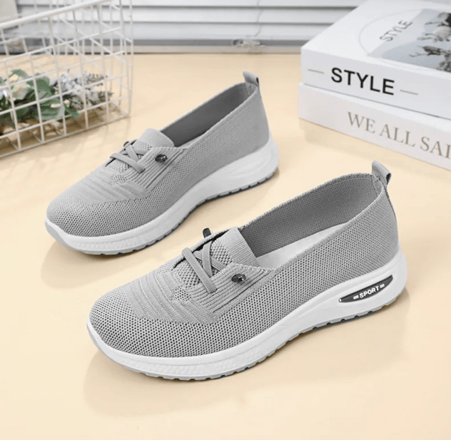 Womens Casual Mesh Sneakers Breathable Chunky Sole Walking Shoes