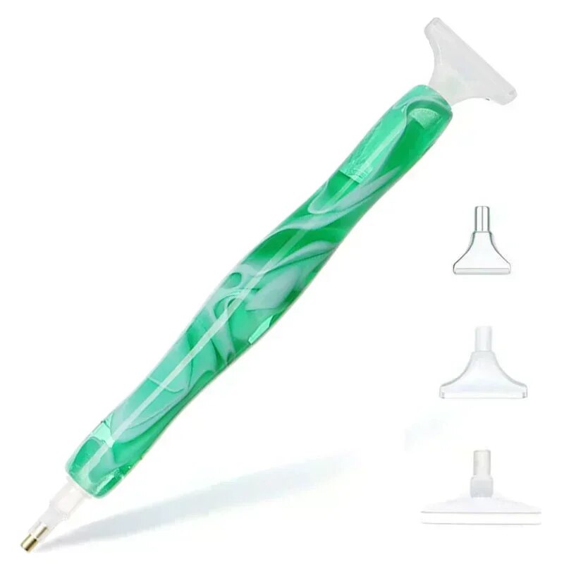 Multifunctional 5D DIY Diamond Pen Set: Resin Embroidery Tool with 5 Pen Heads