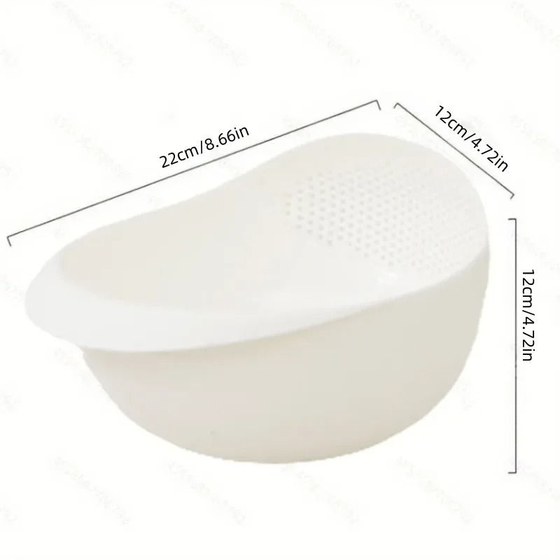 Practical Rice Drainage Basket and Multi-purpose Sieve