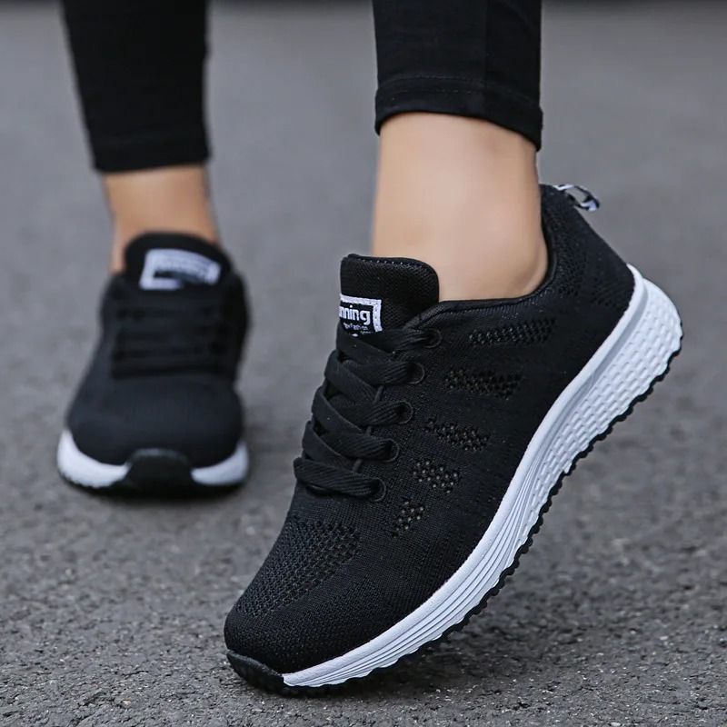 Womens Breathable Mesh Walking Shoes